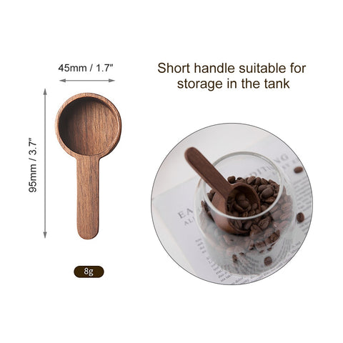 Wooden Measuring Spoon Set Kitchen Measuring Spoons Tea Coffee Scoop Sugar Spice Measure Spoon Measuring Tools for Cooking Home